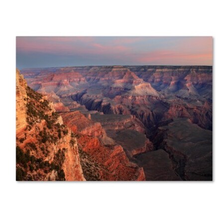 Trademark Fine Art Pierre Leclerc 'Grand Canyon Sunrise' Canvas Art, 16x24 PL0032-C1624GG